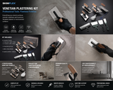 Venetian Plastering Tools Kit – Microcement Polishing Trowel Set
