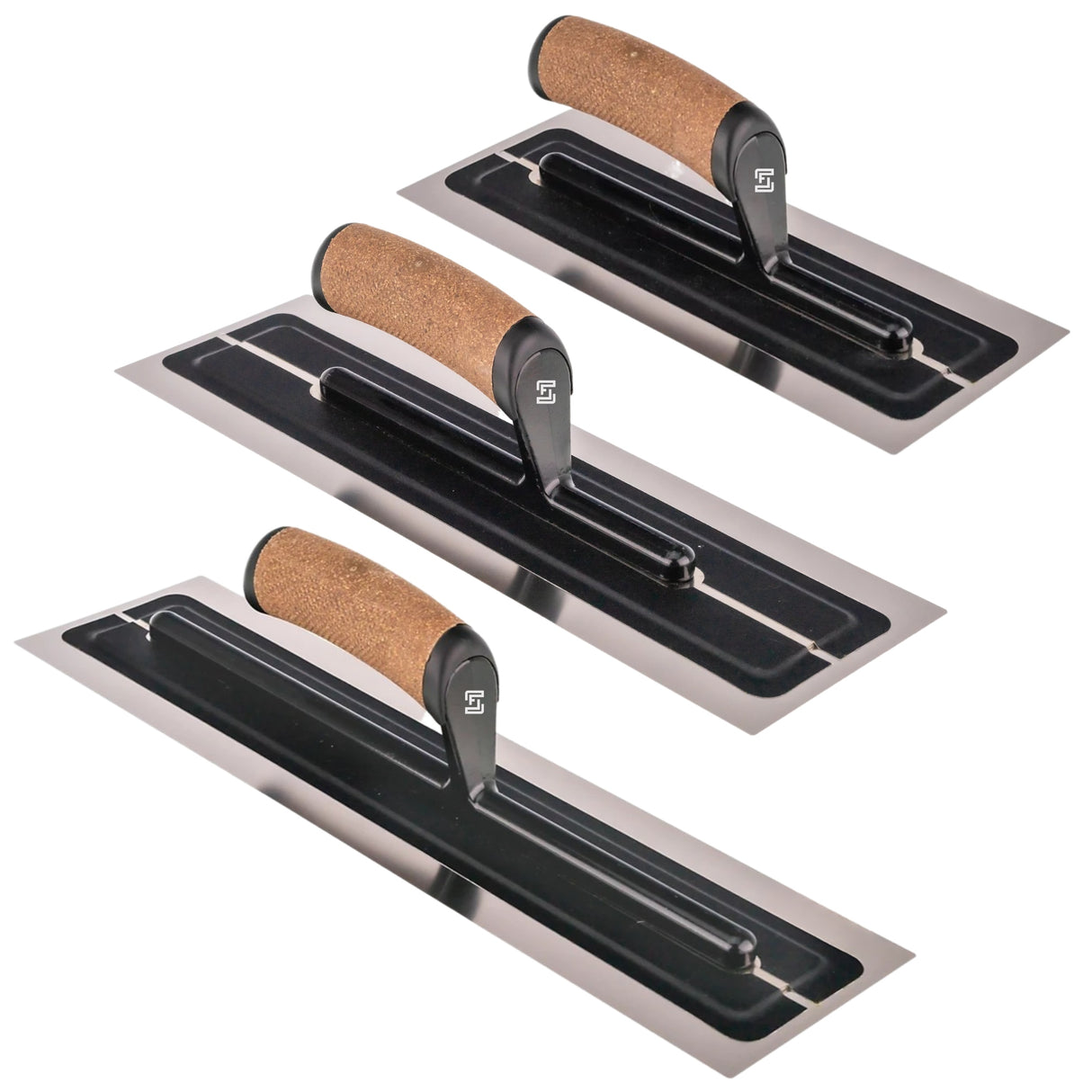 Skimflex Pro Ultraflex Plastering Trowel – 14" & 16" Flexible Stainless Steel Blade with Cork, Rubber, or Wooden Handle