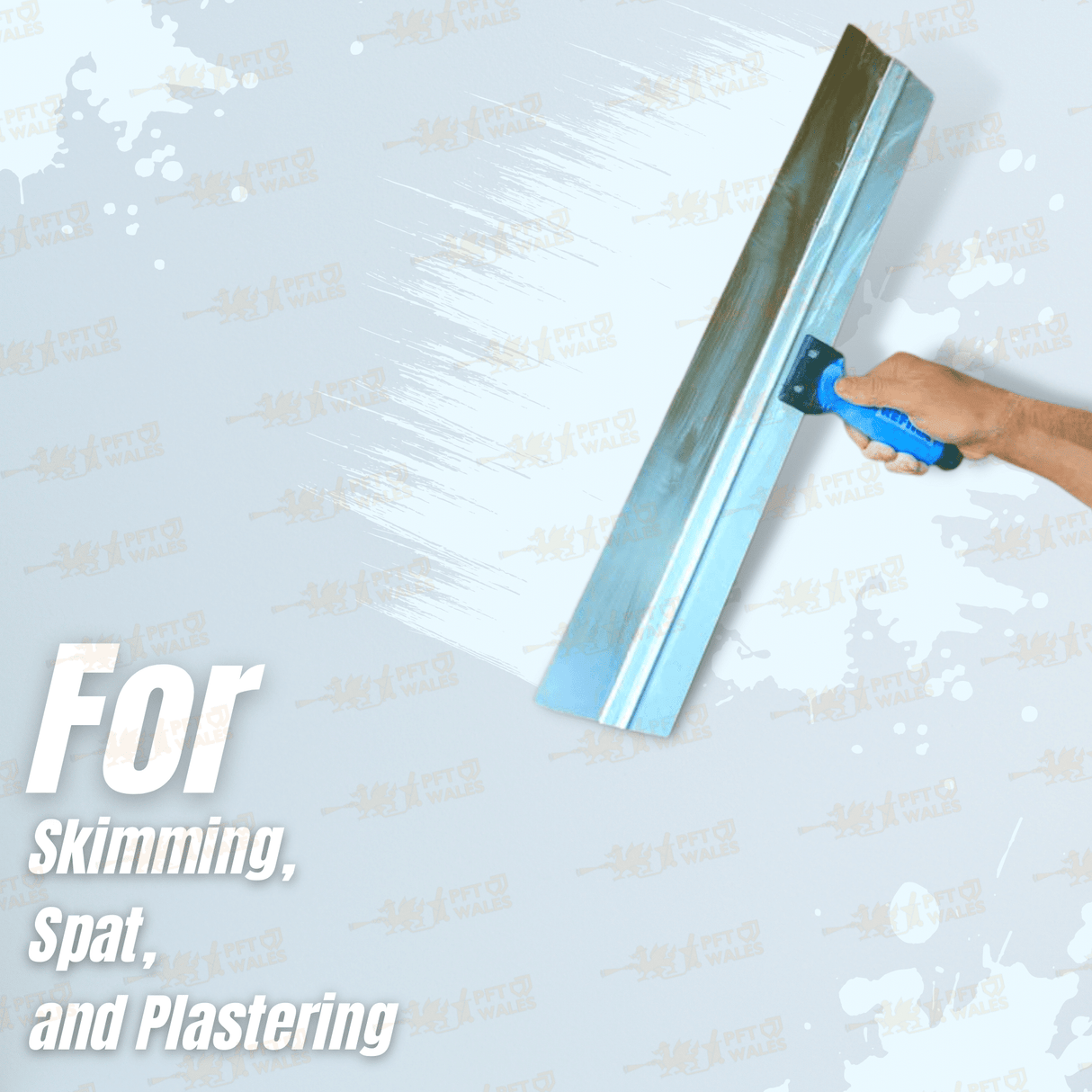 Plastering Skimming Spatula Refina Rubber handle