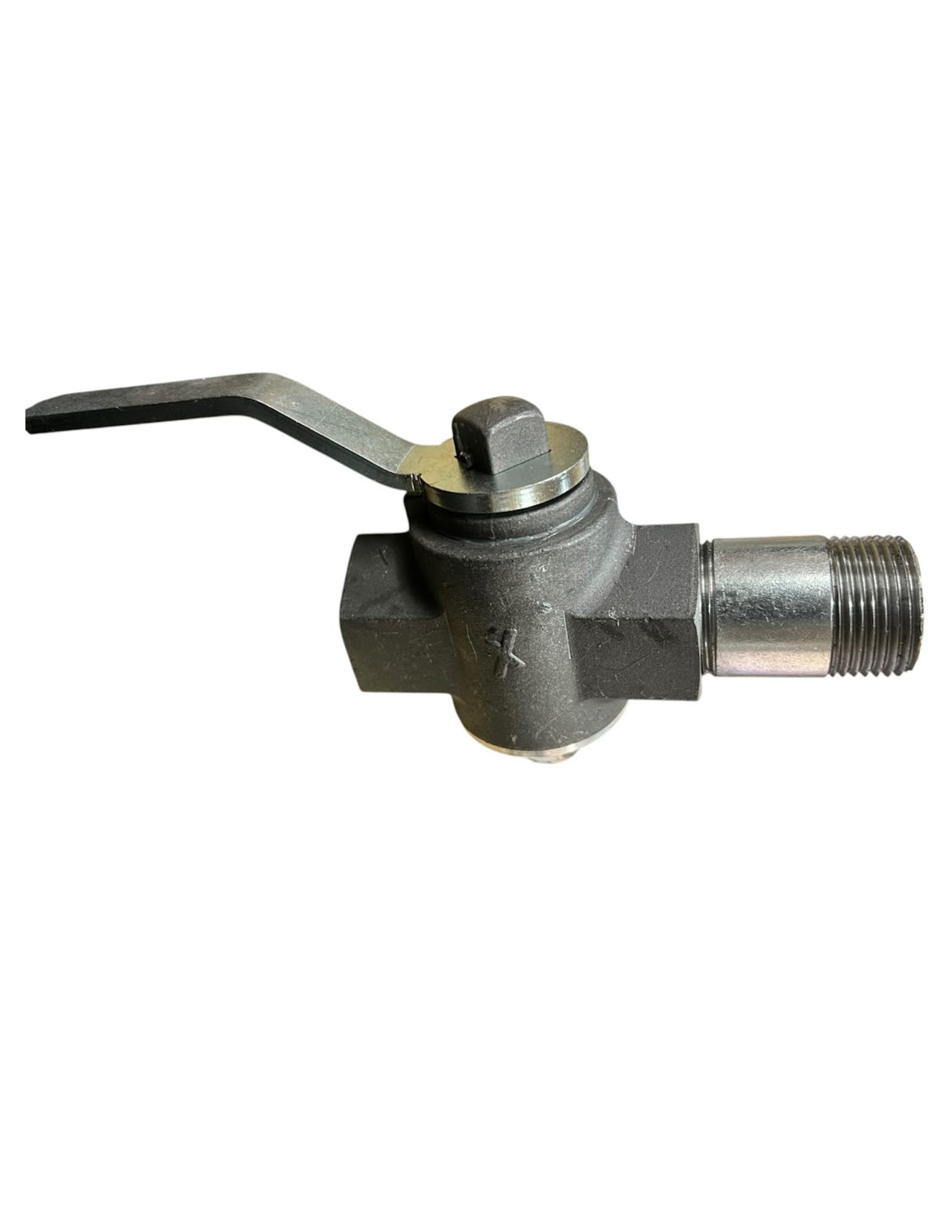 spray gun shut off valve with stainless steel male nipple connector 1 inch