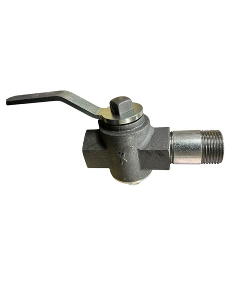 spray gun shut off valve with stainless steel male nipple connector 1 inch