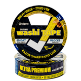 Blue Dolphin Washi masking tape for protecting window frames and trims during silicone rendering, acrylic top coats and painting