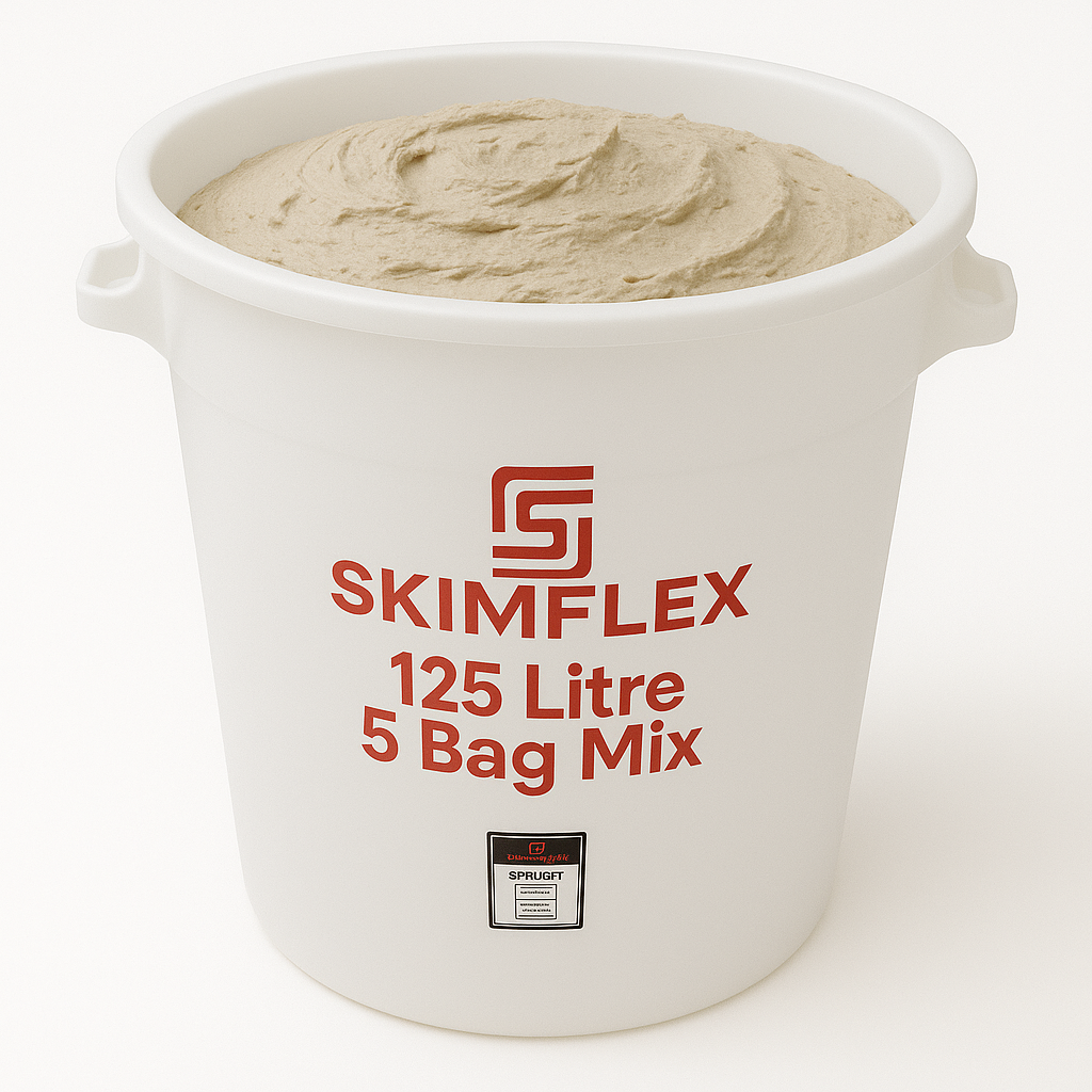 Skimflex Heavy Duty Mixing Buckets – 50L, 75L, 100L, 125L (Single & Multi-Pack)