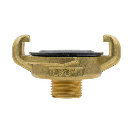 3/8 inch Geka type male BSP claw fitting for air and water