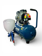 Refina texturing gun with 8cfm compressor from Refina available at pft wales