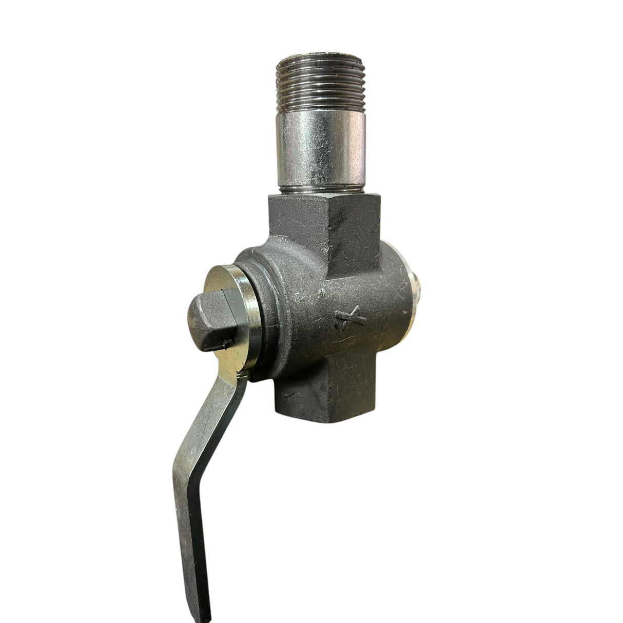 Spray Gun Shut-Off Valve – Aluminium Plug Valve 1" Female / With Stainless Nipple