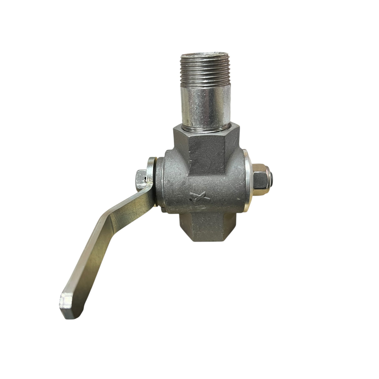 Spray Gun Shut-Off Valve – Aluminium Plug Valve 1" Female / With Stainless Nipple