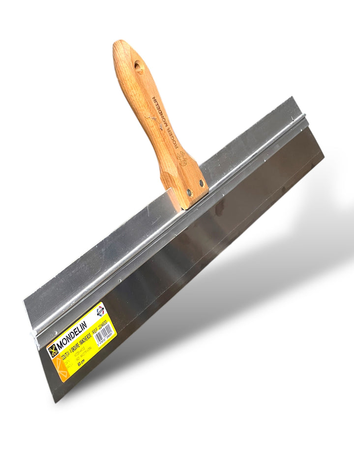 Plastering Spatula Skimming Rendering Stainless steel Wood long ergo handle