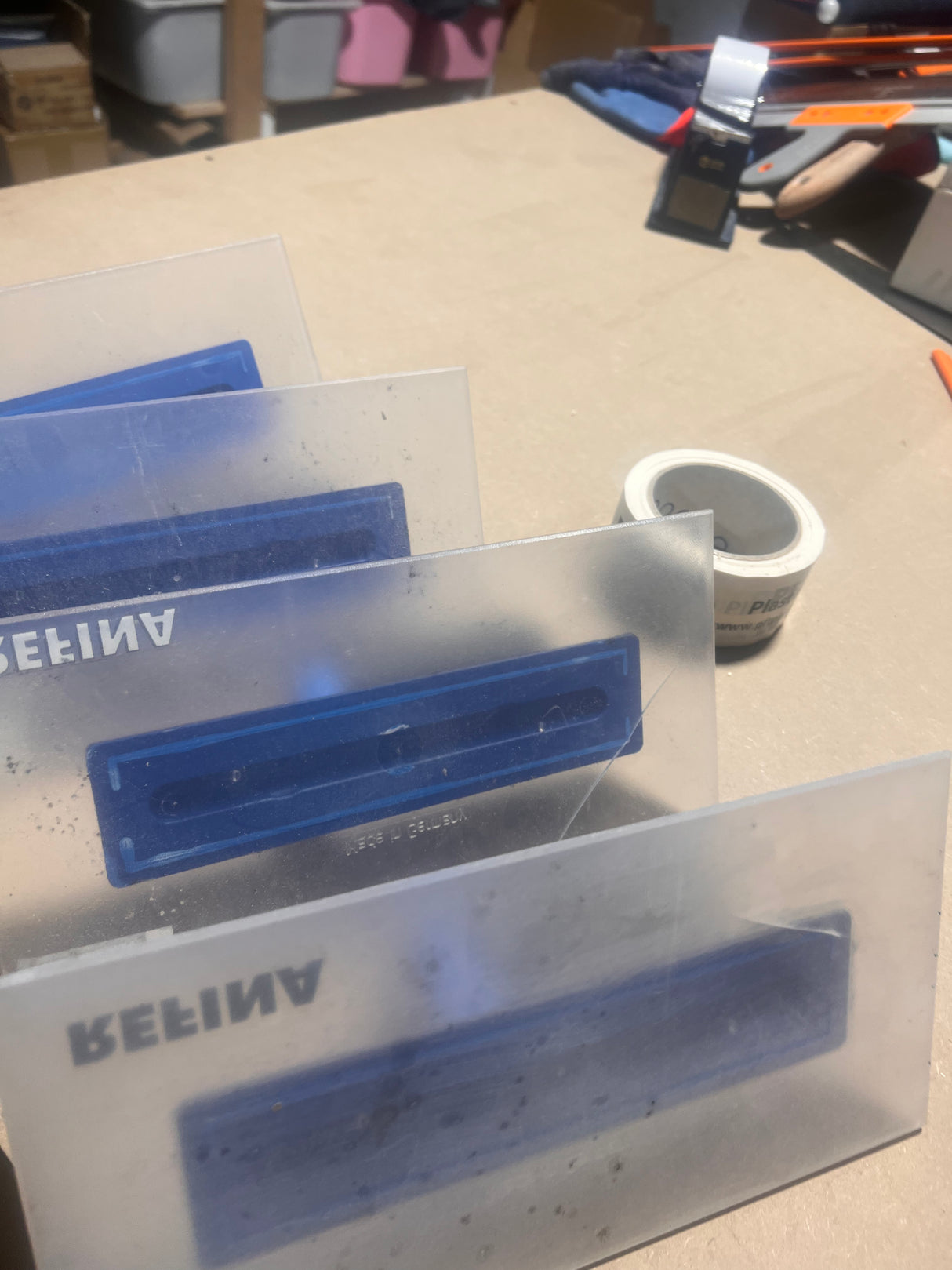 Refina plastic Texture Trowel x 4