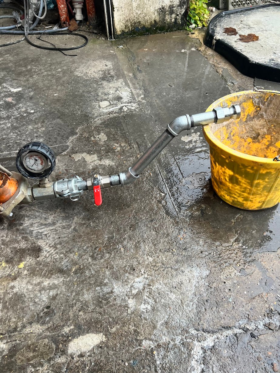 Plastering machine material consistency & Rotor stator testing Tube