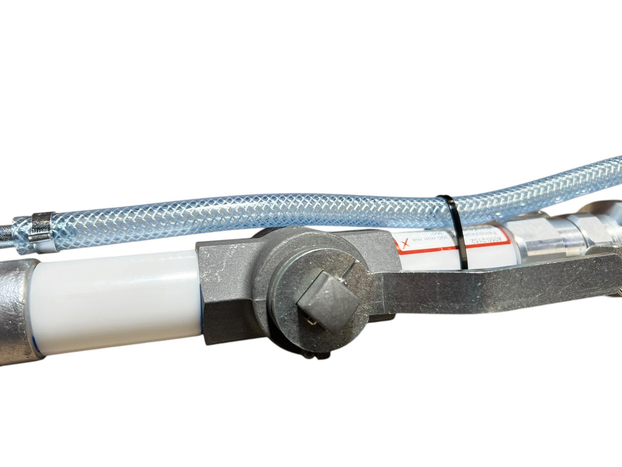 PFT Ritmo Spray Gun – Rotatable Coupling, Shut-Off Valve, 10mm Cap DN25