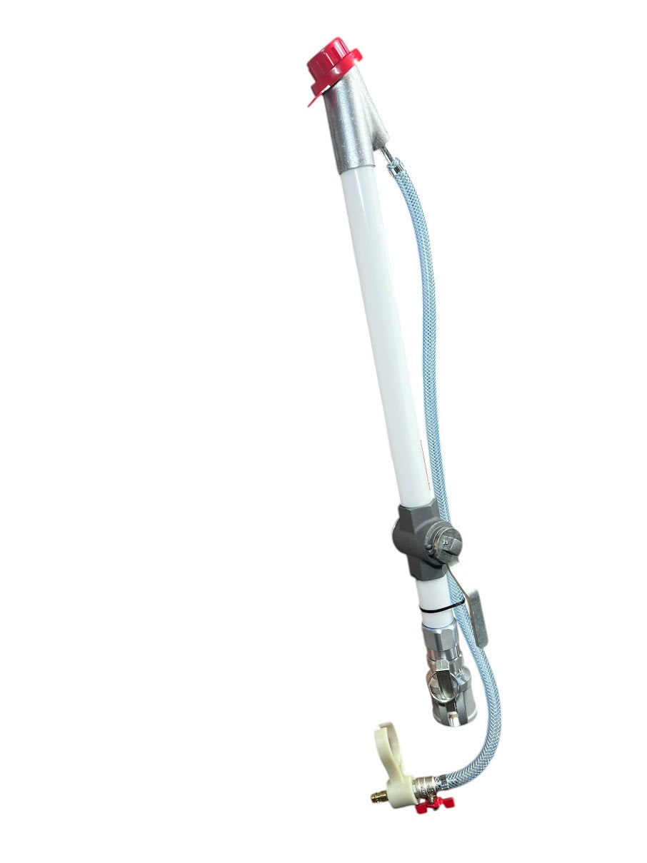 PFT Ritmo Spray Gun – Rotatable Coupling, Shut-Off Valve, 10mm Cap DN25