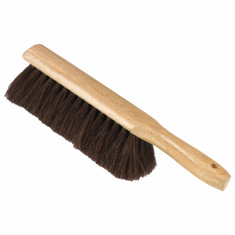 Soft horsehair brick brush for pointing and repointing work