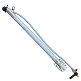 PFT DN25 spray gun connected to Ritmo plastering machine hose