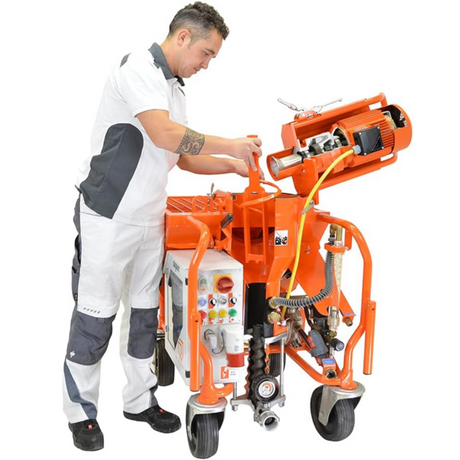 Original PFT Bionic mixing shaft close-up