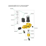 Repair kit for pft plastering machine solenoids