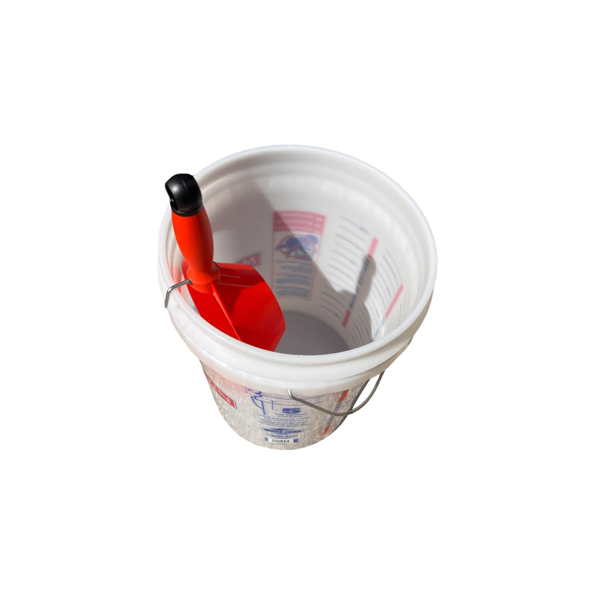 PVC Bucket Scoop / Mixing Dish 165mm Skimflex