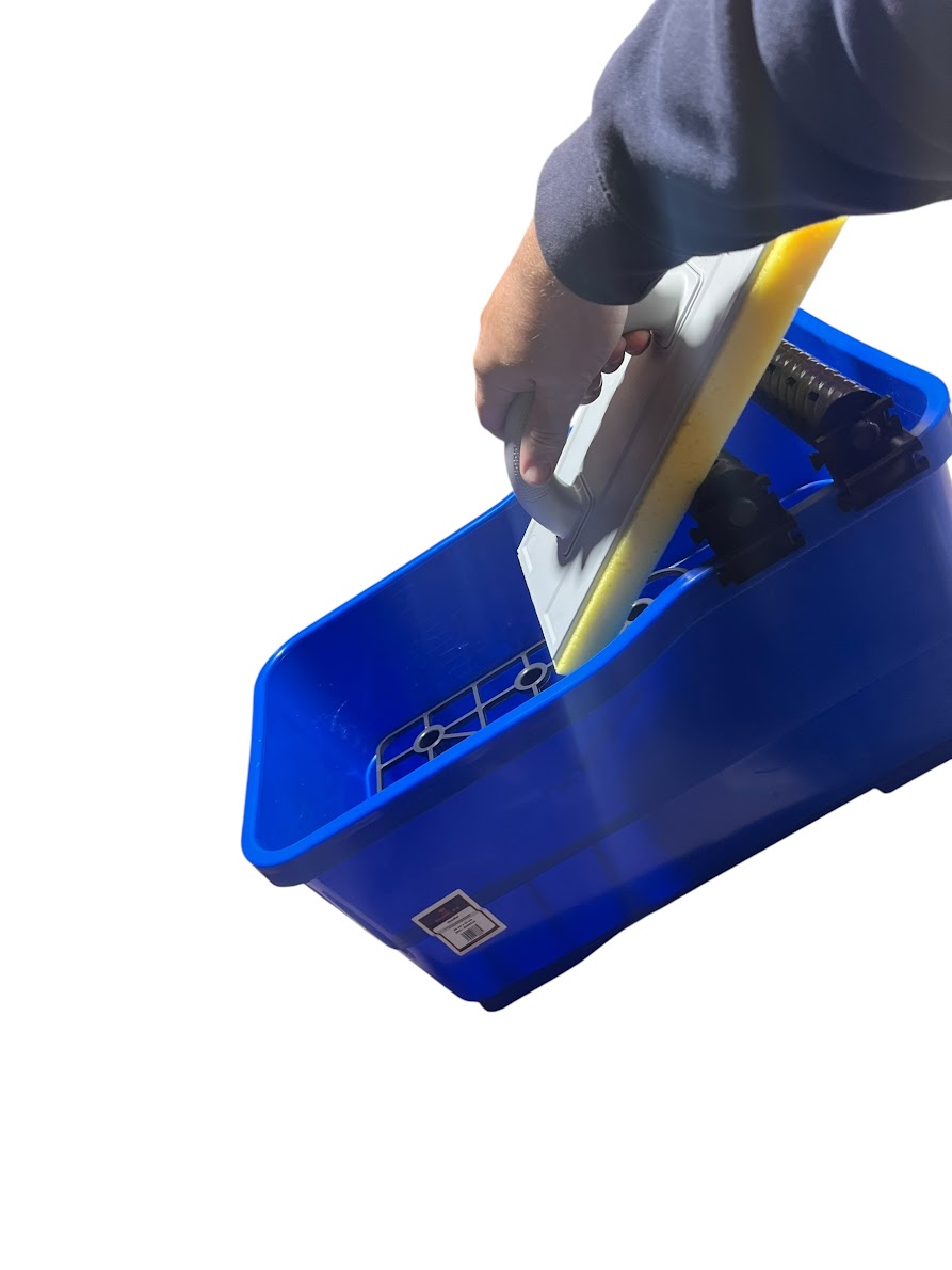 Tilers Washboy Set – Skimflex Bucket, Sponge, Grout Float, Paddle & Trowels