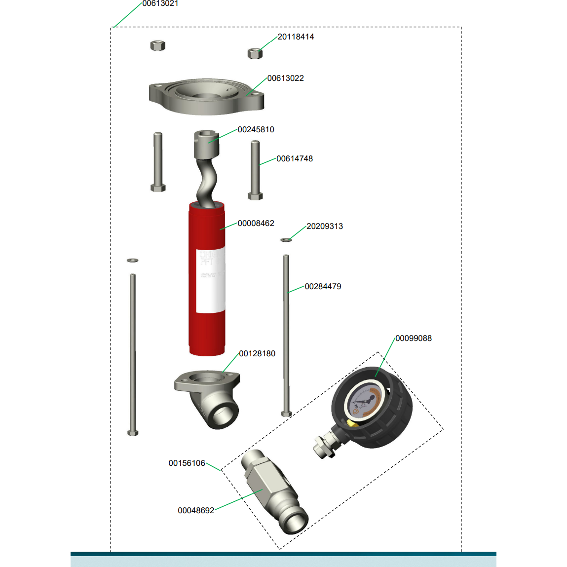 Suction Flange Ritmo L / L Plus B pump