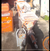 Plastering Machine DFT Mixing Pump 3 Phase