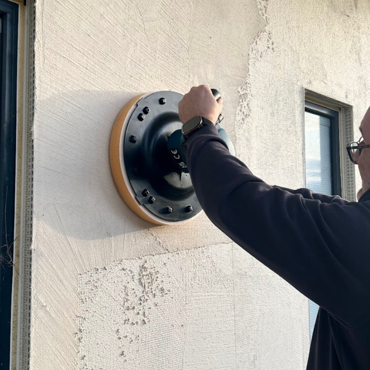 Skimflex Cordless Power Float 400mm – Variable Speed Render Finishing Machine