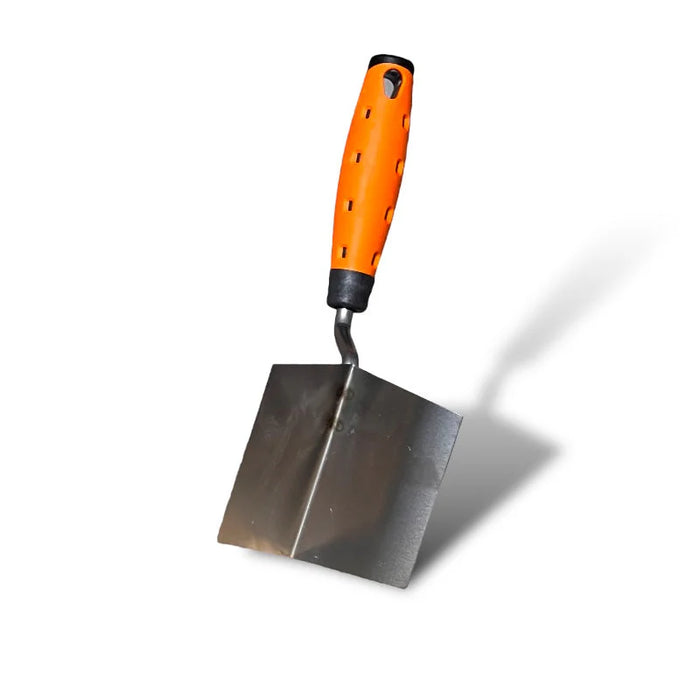 skimflex rubber handle external corner trowel with stainless steel blade