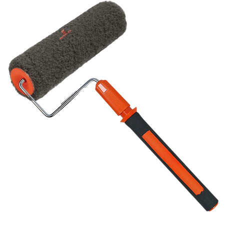 Extending telescopic plaster roller 