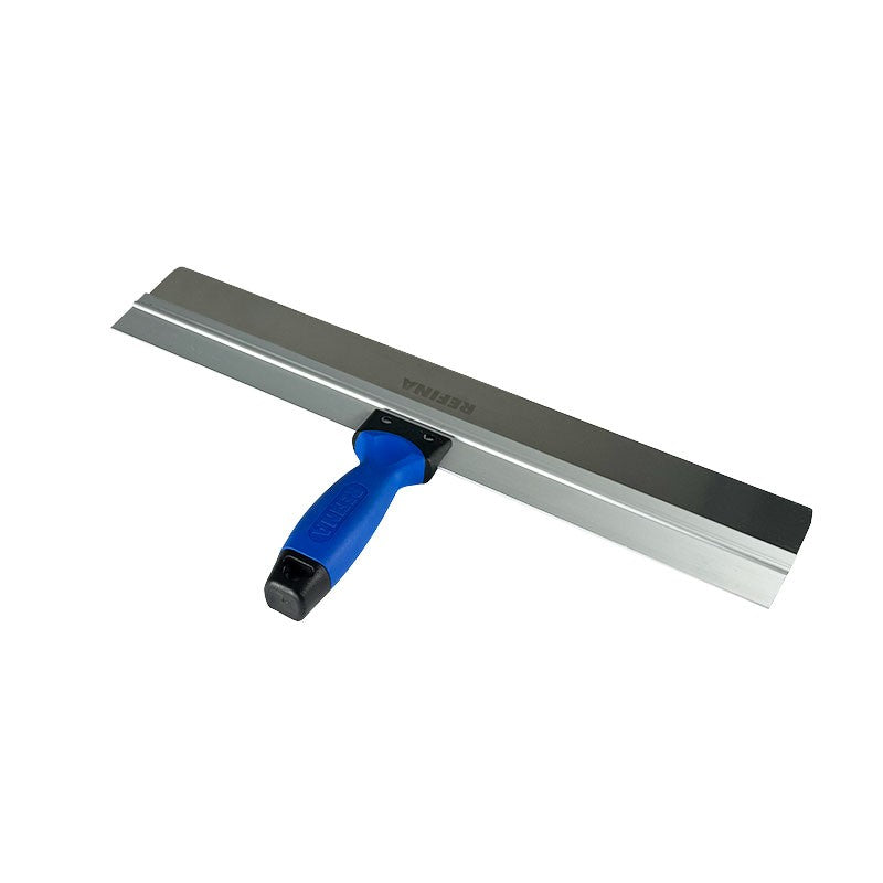 Refina finishing spatula side view lightweight aluminium frame