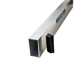 2mm thick aluminium straight edge used for floor screed levelling