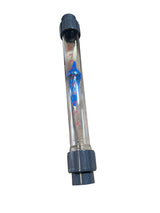 Water bottle with float for plaster spraying machine