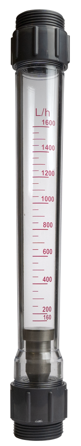 Plastering machine water flow meter 