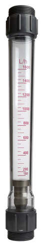 Plastering machine water flow meter 