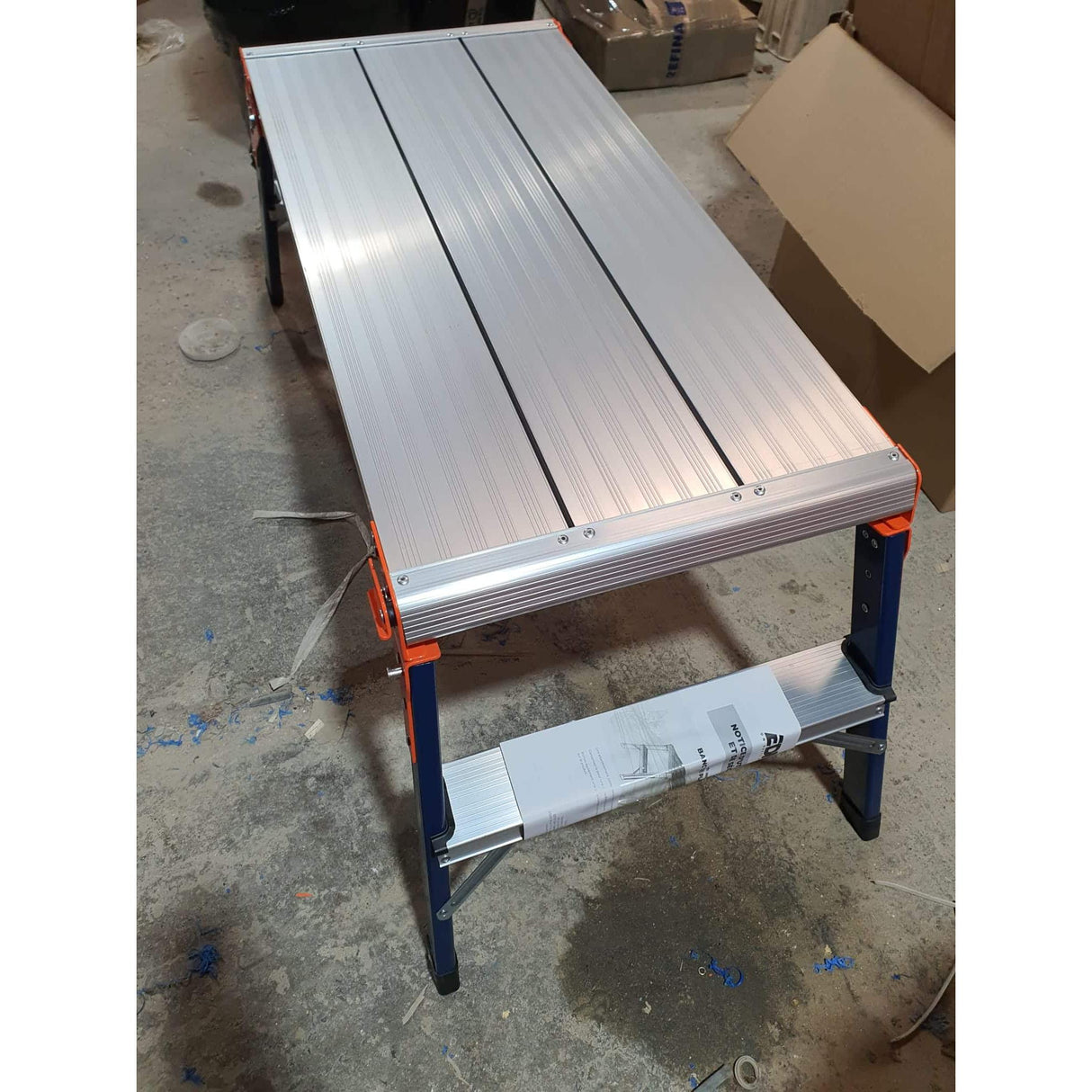 EDMA Work Platform Folding Aluminium