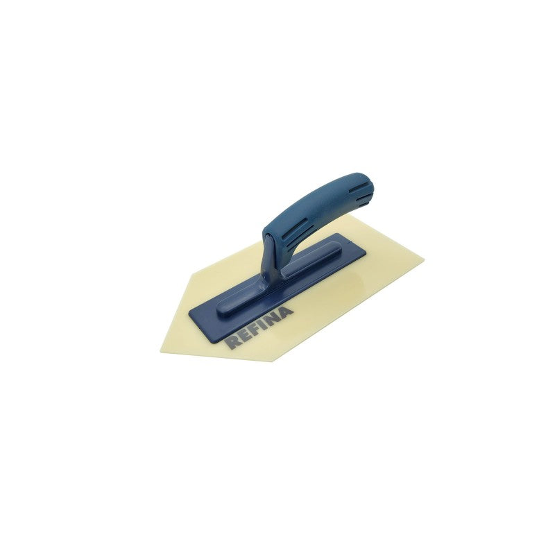 Refina pointed trowel for silicone render finishing