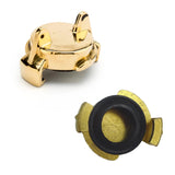 Blank Geka plate for Geka type claw fittings used on air and water systems