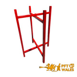 Bricklayers Plasterers Spot Board Stands 750mm High Red