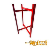 Bricklayers Plasterers Spot Board Stands 750mm High Red