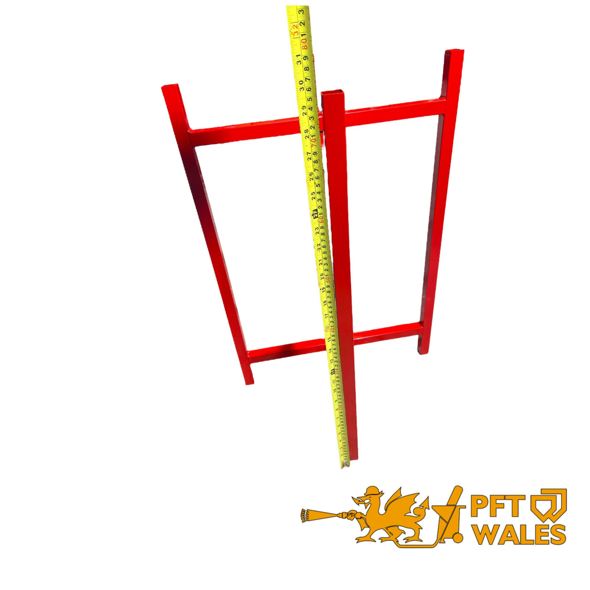 Bricklayers Plasterers Spot Board Stands 750mm High Red