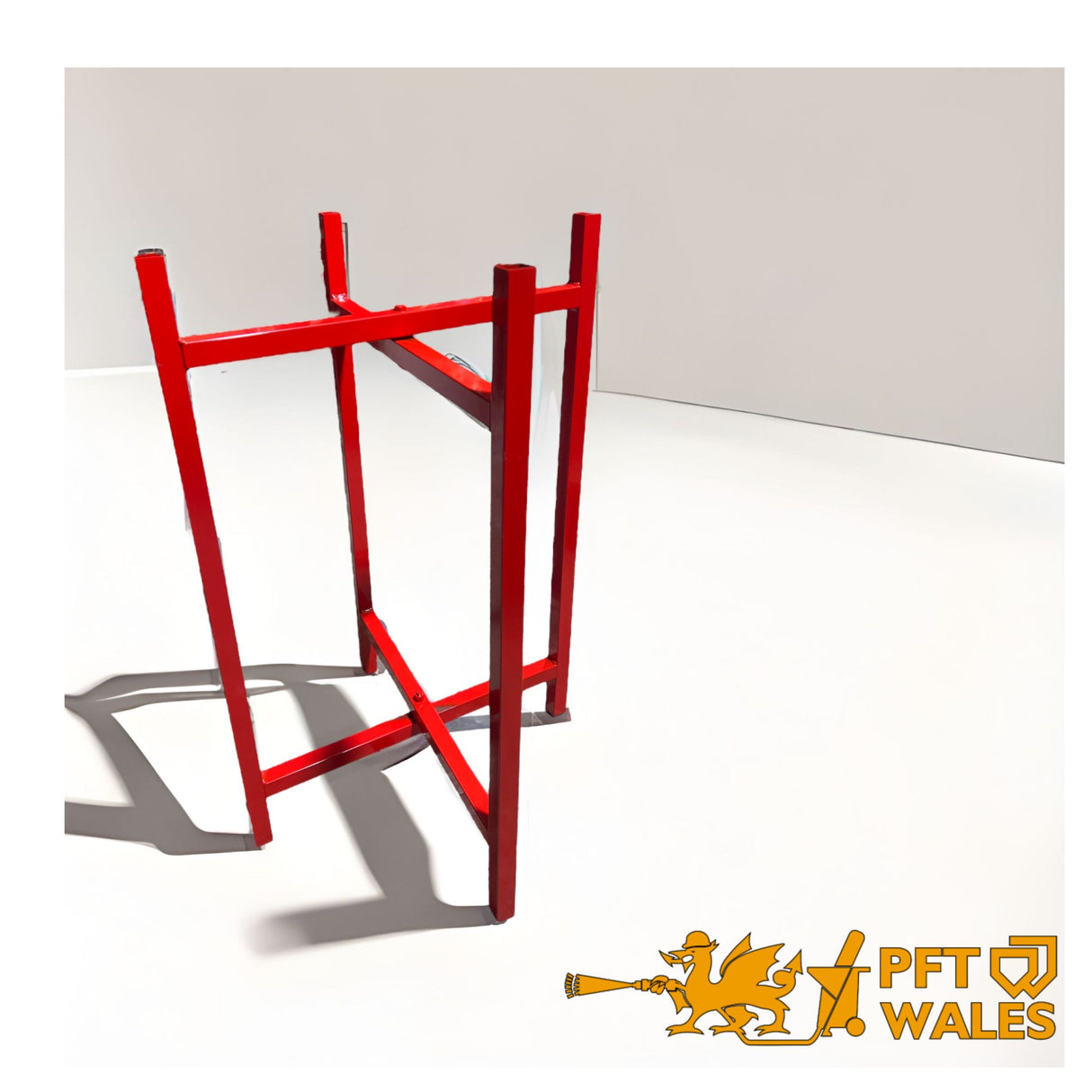 Bricklayers Plasterers Spot Board Stands 750mm High Red