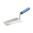 Bucket trowel rounded edges