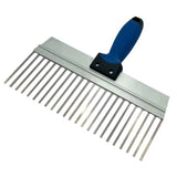 Comb Scratcher Refina 12" SCARIFIER, BLUE HANDLE, 90MM PRONGS