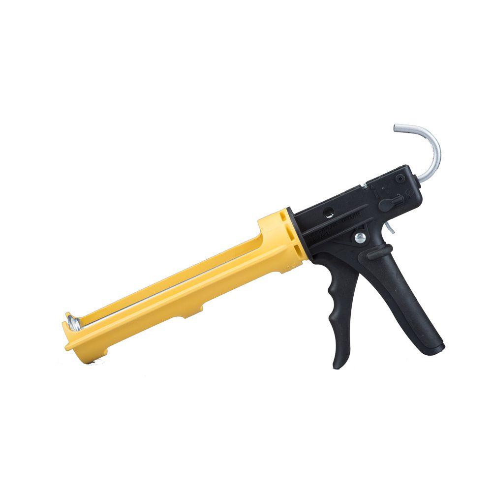 Dripless caulking gun