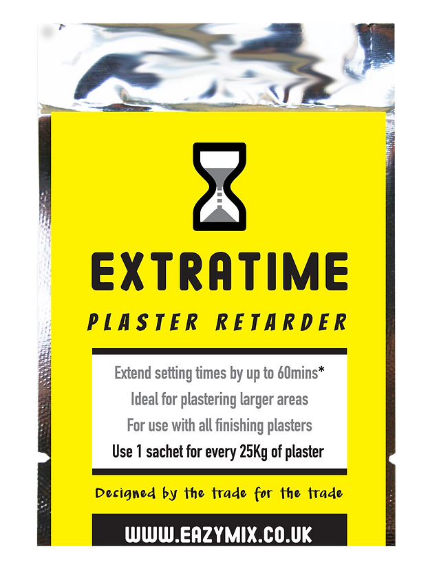 1 pack of eazymix extratime plaster retarder