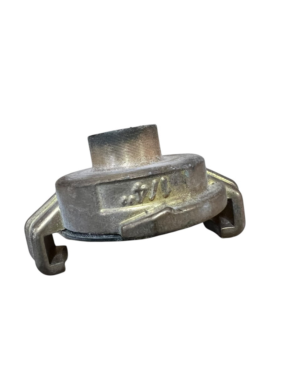Geka claw coupling 1/4 inch female thread for plastering machine air and water systems