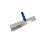 Refina aluminium frame notched spatula side view