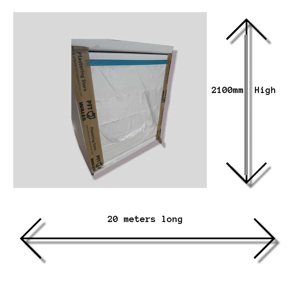 drop down masking film 2100mm Render protection