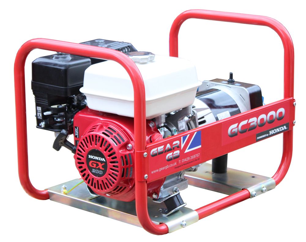 Honda Generator 4KVA GCL3200H 3.2kW Honda GX200 Petrol Generator Pull Start honda genset