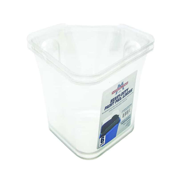 Marshalltown Paint Pail Liners Heavy Duty Paint Liners (6 Pack)