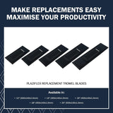 REFINA FLEXIBACK PLAZIFLEX TROWEL REPLACEMENT BLADES