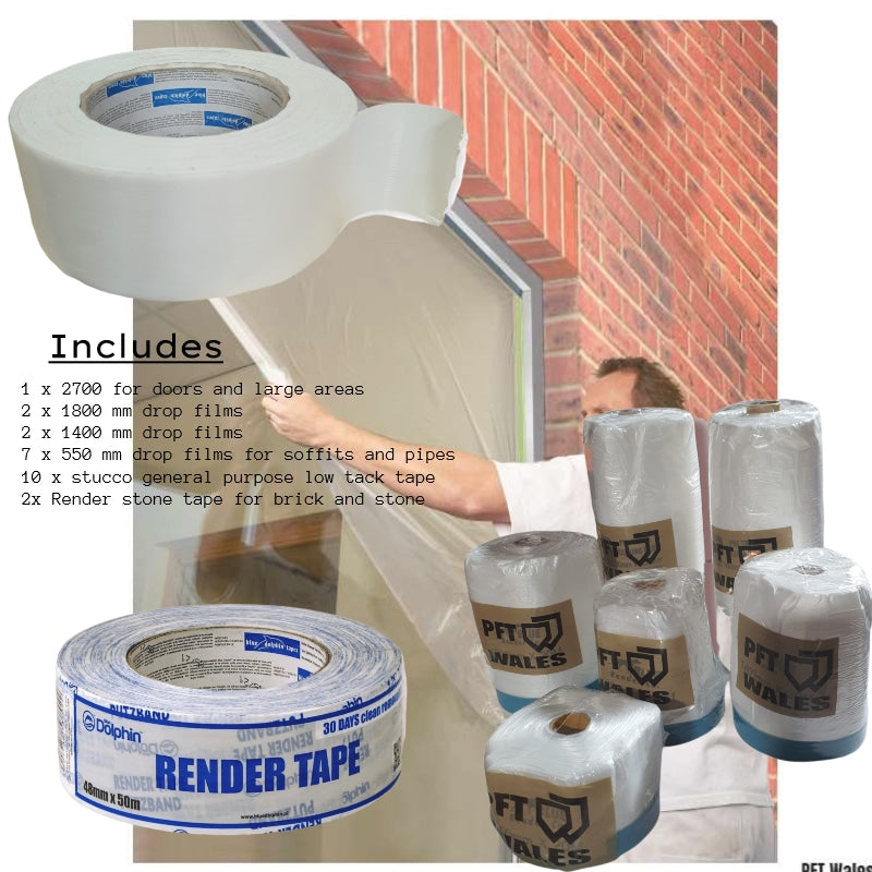 Spray render protection 1 House bundle